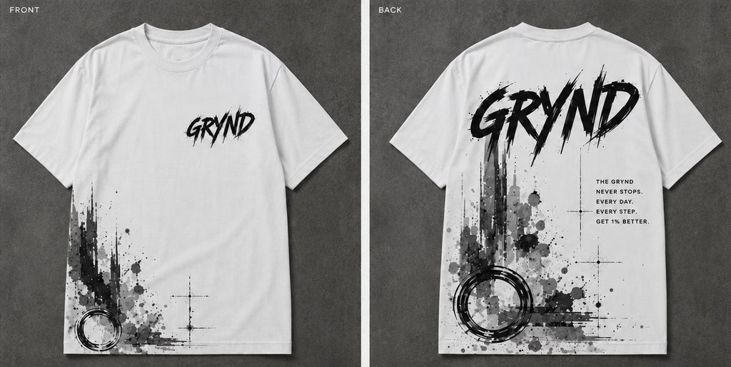 GRYND ROUND-NECK TEE